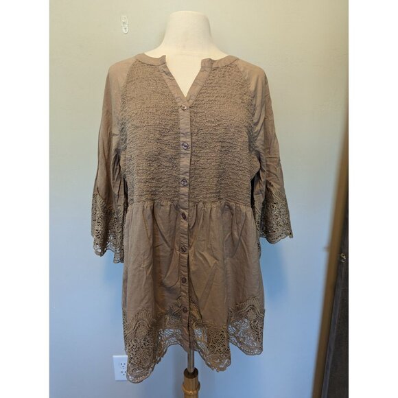 Alessa W Collection Women's size 14 Top - Picture 1 of 4